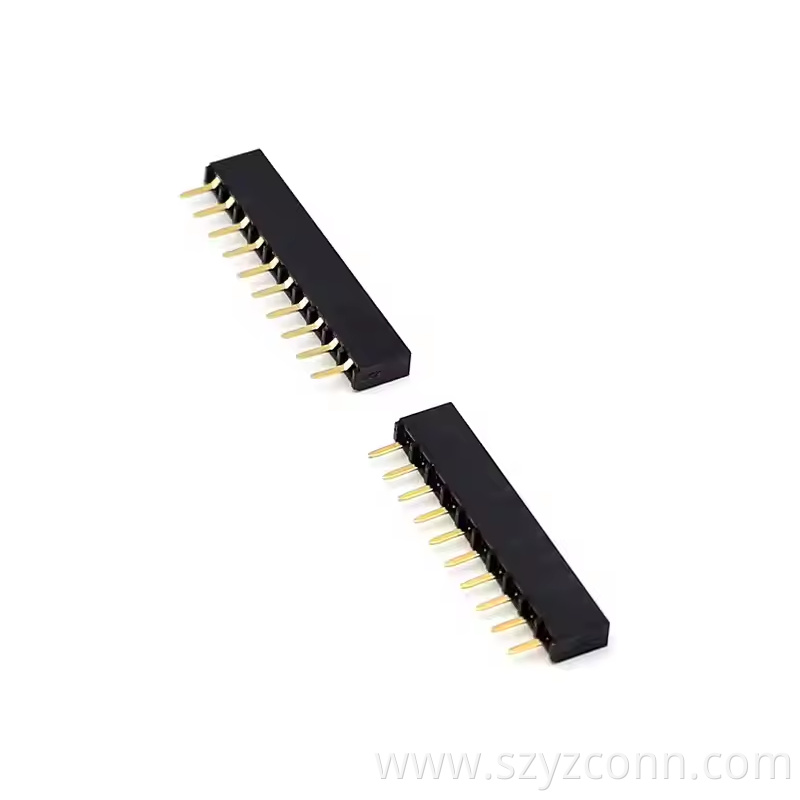 2.0mm Pitch Female Header Single Row Straight H4.3mm 12P-140P (4) 2.0mm Pitch Female Header Single Row Straight H4.3mm 12P-140P (4)